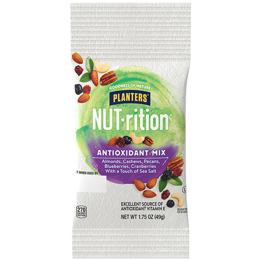 PLANTERS NUT-RITION Antioxidant Nut Mix, 1.75 oz Pack