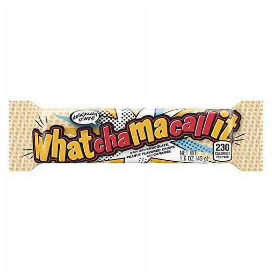 Whatchamacallit Chocolate, Caramel and Peanut Flavored Crisps Full Size Candy, Bar 1.6 oz - BargainBoxed.com