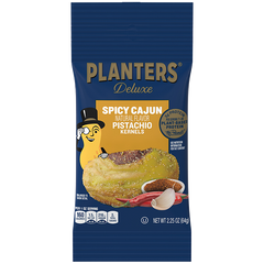 Planters Deluxe Spicy Cajun Pistachios 2.25 oz