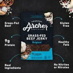 Country Archer Grass-Fed Beef Jerky Original, 2.5 oz