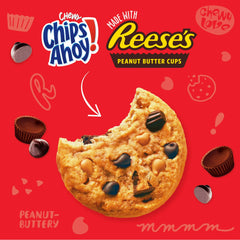 CHIPS AHOY! Chewy Chocolate Chip Cookies with Reese's Peanut Butter Cups, 9.5 oz