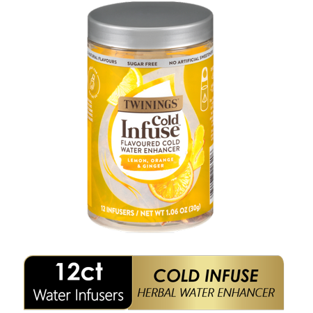 Twinings Cold Infuse Lemon & Ginger Tea - 12ct/0.09oz