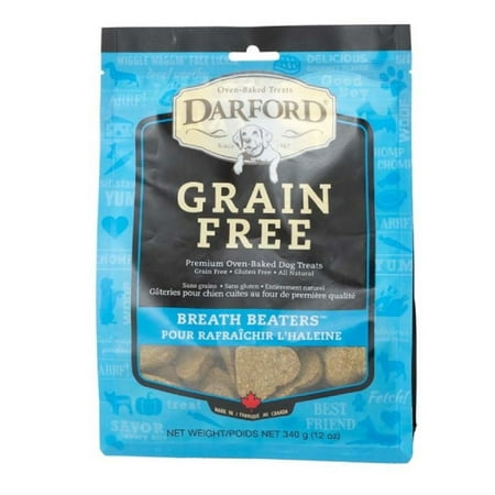 Darford Grain Free Dog Biscuits Breath Beaters Regular  Breath Beaters  12 oz