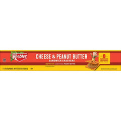 Keebler Cheese and Peanut Butter Sandwich Crackers, 21.6 oz, 12 Count - BargainBoxed.com