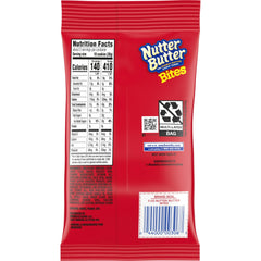 Nutter Butter Bites Peanut Butter Sandwich Cookies, Big Bag, 3 oz