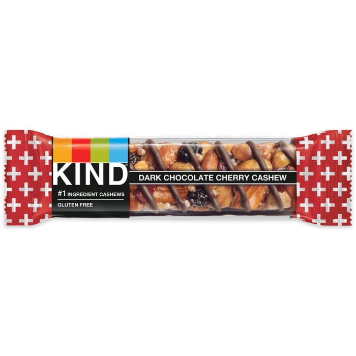 KIND Dark Chocolate Cherry Cashew Nut Bar, 1.4 oz