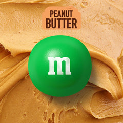 M&M's Peanut Butter Milk Chocolate Candy, Sharing Size, 9 oz Bag