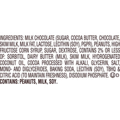 Reese's Big Cup Chocolate Lava Milk Chocolate King Size Peanut Butter Cups Candy, Pack 2.8 oz