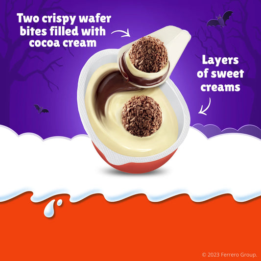 Kinder Joy Egg, Halloween Edition, Glow In The Dark Toy, .7 Oz