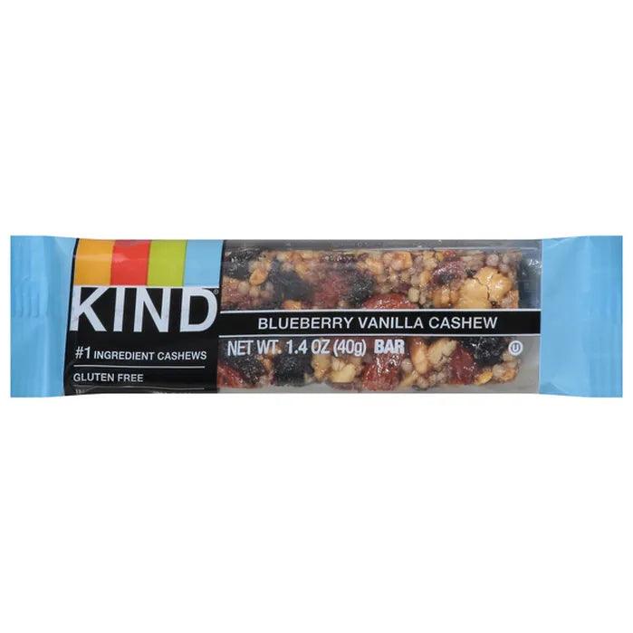 KIND Bar, Blueberry Vanilla Cashew, 1.4 oz - BargainBoxed.com