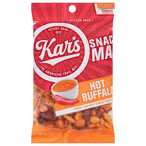 Kar's Trail Mix Hot Buffalo Flavor, 4 oz