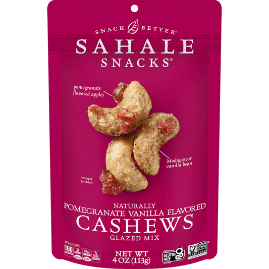 Pomegranate Vanilla Glazed Cashews Mix, 4 oz