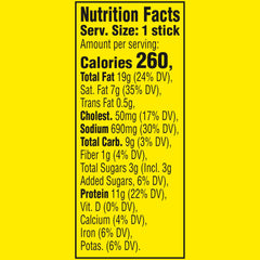 Slim Jim Monster Smoked Meat Sticks, Teriyaki Flavor, 11g Protein Per Stick, 1.94 oz.