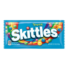 Skittles Tropical, Single Bag 2.17 oz