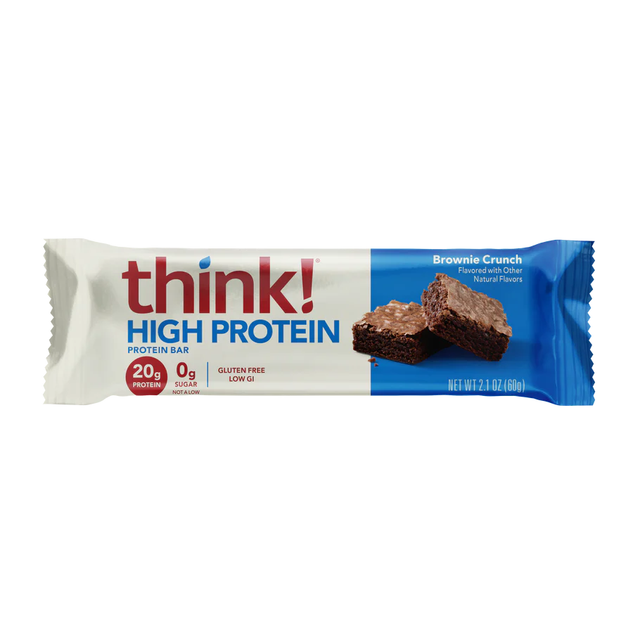 Think! High Protein Bar Brownie Crunch, 2.1 oz