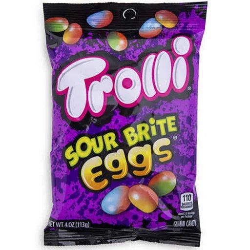 Trolli Sour Brite Eggs Gummi Candy 4 oz Bag - BargainBoxed.com