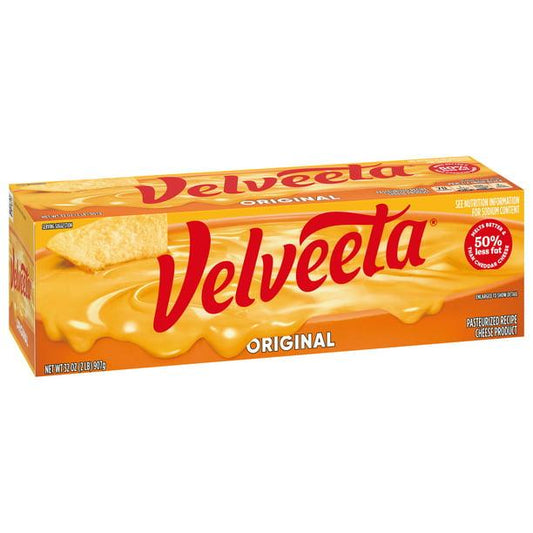 Velveeta Original Melting Cheese Dip & Sauce (Classic Size), 32 oz Block - BargainBoxed.com